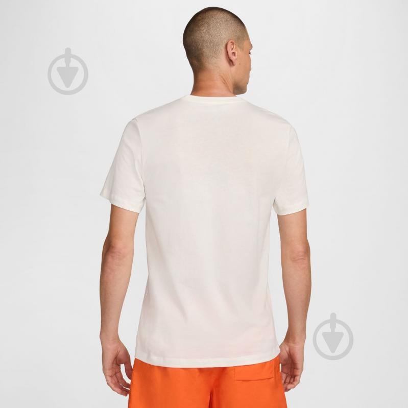 Футболка Nike M NSW TEE 6 MO FUTURA FZ5375-133 р.2XL бежевый - фото 2