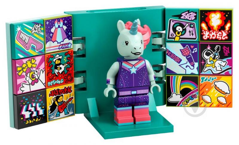 Конструктор LEGO Vidiyo Unicorn DJ BeatBox (Куб бітбокс «Єдиноріг-ді-джей») 43106 - фото 17