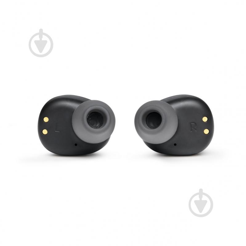 Bluetooth-гарнитура JBL Vibe 100TWS black (JBLV100TWSBLKEU) - фото 3