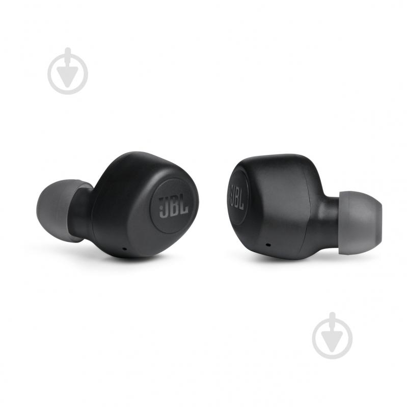 Bluetooth-гарнитура JBL Vibe 100TWS black (JBLV100TWSBLKEU) - фото 4