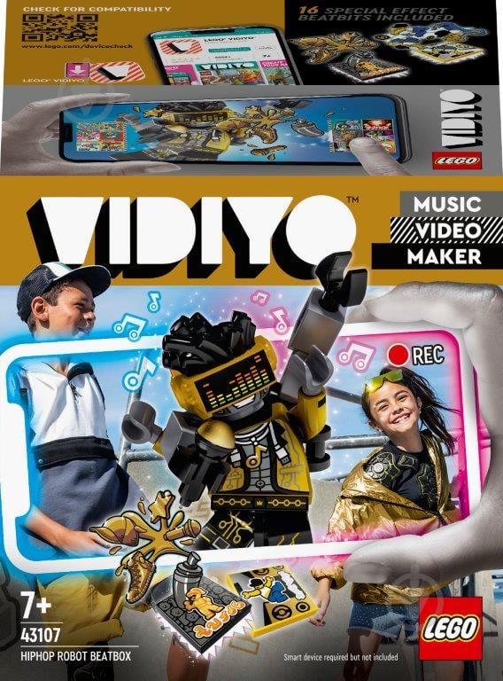 Конструктор LEGO VIDIYO HipHop Robot BeatBox (Куб битбокс «Робот-рэпер») 43107 - фото 14