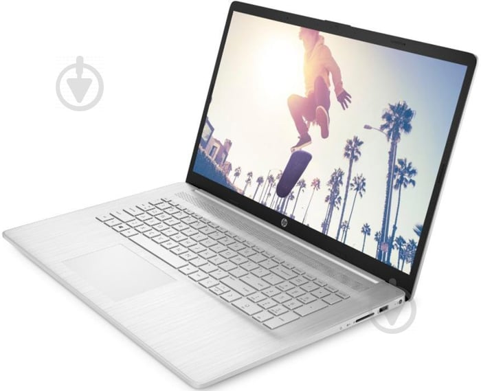 Ноутбук HP Laptop 17-cp0041ua 17,3" (4A7P8EA) natural silver - фото 2