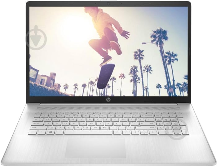 Ноутбук HP Laptop 17-cp0041ua 17,3" (4A7P8EA) natural silver - фото 1