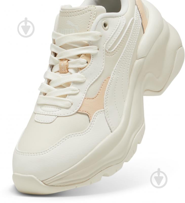 Кроссовки женские демисезонные Puma CILIA WEDGE 39391511 р.37 бежевые - фото 4