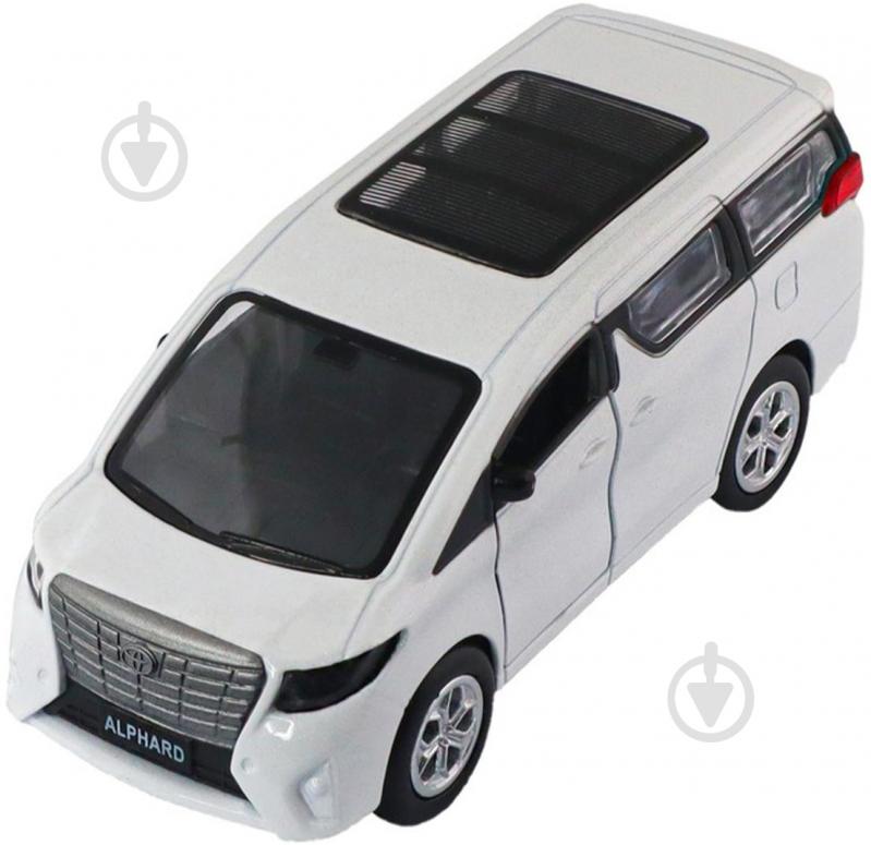 Автомодель TechnoDrive 1:43 Toyota Alphard белый KM250419 - фото 1