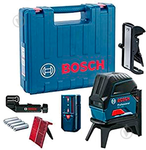 Нивелир лазерный Bosch Professional GCL 2-50 + RM1 + BM3 + LR6 + кейс 0601066F01 - фото 2