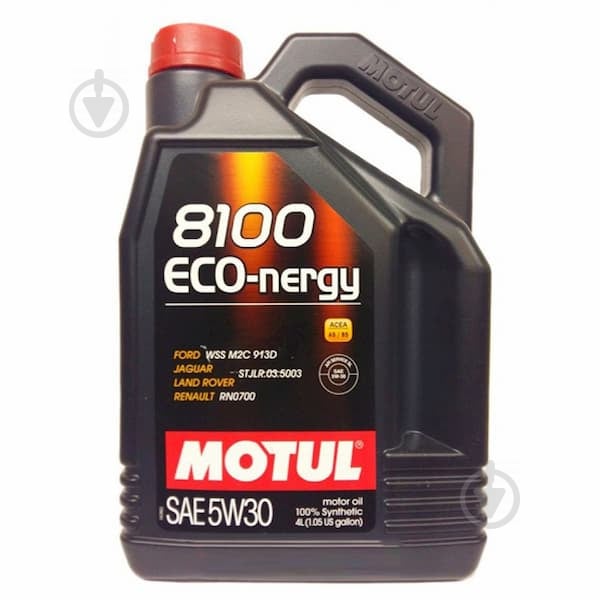 Моторне мастило Motul 8100 Eco-Nergy 5W-30 4 л (8100 ECO-NERGY 5W30 4L) - фото 1