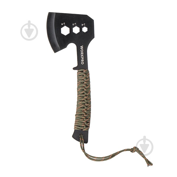 Топор WORKPRO туристический (паракорд) PRO WP383002 - фото 1 Топор WORKPRO туристический (паракорд) PRO WP383002 - фото 1