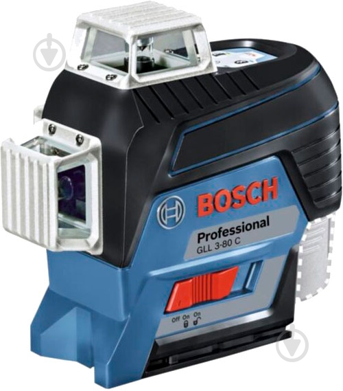 Нівелір лазерний Bosch Professional GLL 3-80 C + LR 7 0601063R05 - фото 1