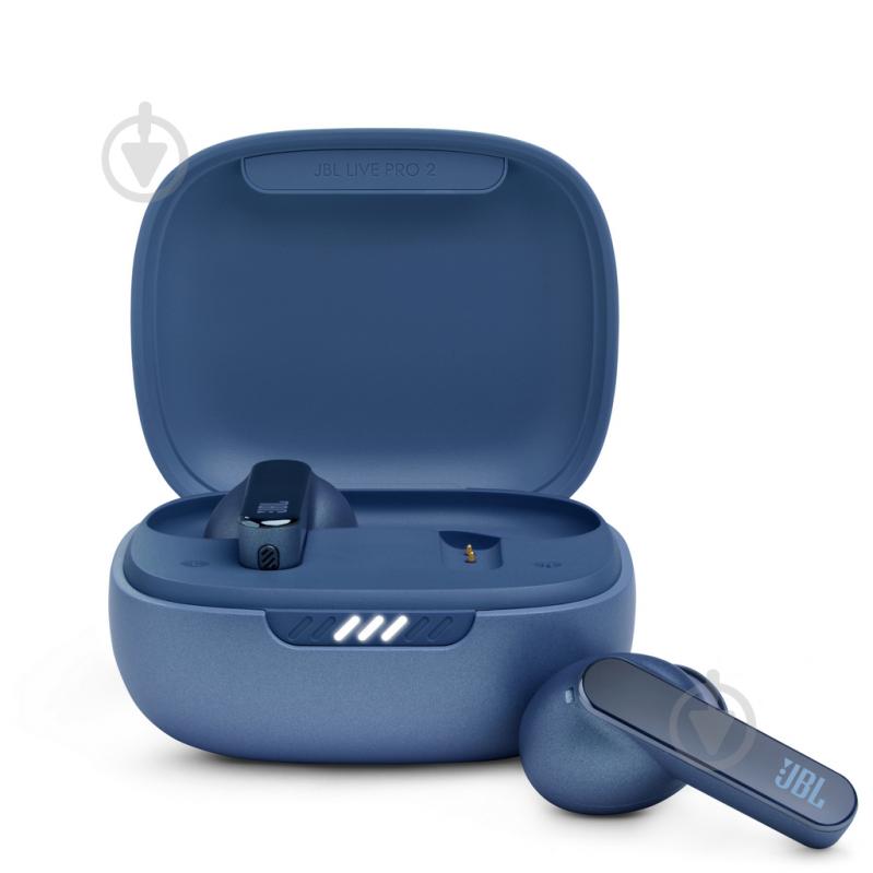 Bluetooth-гарнитура JBL Live Pro 2 blue (JBLLIVEPRO2TWSBLU) - фото 1