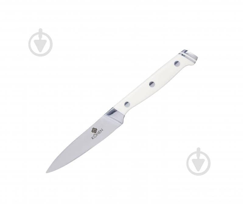Нож для овощей White Deluxe 9,4 см KN92006 Kohen - фото 1