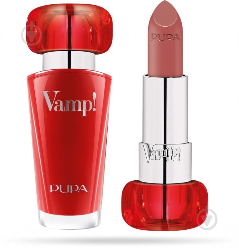 Помада губна Pupa Vamp! Lips Plumping №107 Rosewood 3,5 г - фото 1 Помада губна Pupa Vamp! Lips Plumping №107 Rosewood 3,5 г - фото 1