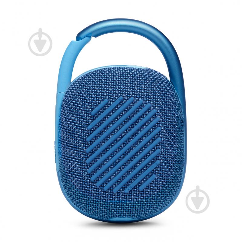 Портативная колонка JBL Clip 4 Eco 1.0 blue (JBLCLIP4ECOBLU) - фото 3