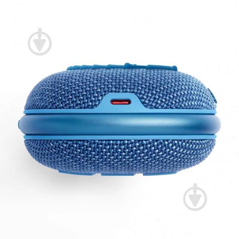 Портативная колонка JBL Clip 4 Eco 1.0 blue (JBLCLIP4ECOBLU) - фото 7