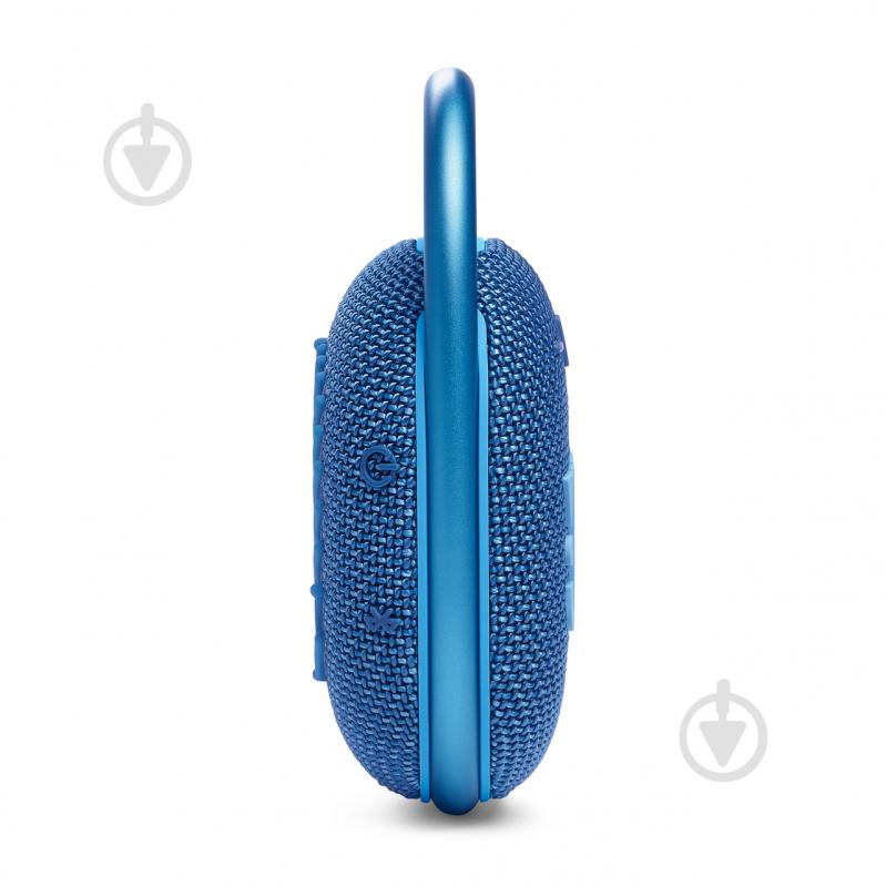 Портативная колонка JBL Clip 4 Eco 1.0 blue (JBLCLIP4ECOBLU) - фото 5