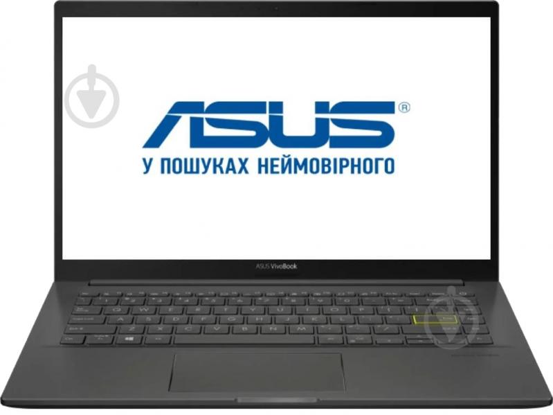 Ноутбук Asus VivoBook K413EA-EB1512 14" (90NB0RLF-M23430) indie black - фото 1