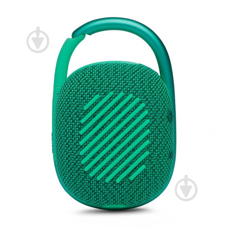 Портативная колонка JBL Clip 4 Eco 1.0 green (JBLCLIP4ECOGRN) - фото 3