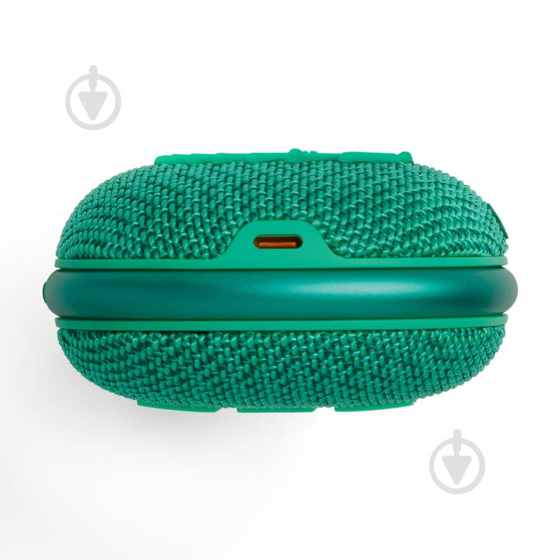 Портативная колонка JBL Clip 4 Eco 1.0 green (JBLCLIP4ECOGRN) - фото 7