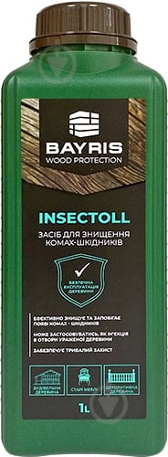 Инсектицид Bayris Insectol бесцветный 1 л - фото 1