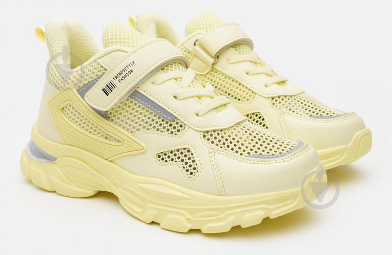 Кроссовки для девочек весенние TOM.M 9797M р.35 желтые - фото 1 Кроссовки для девочек весенние TOM.M 9797M р.35 желтые - фото 1