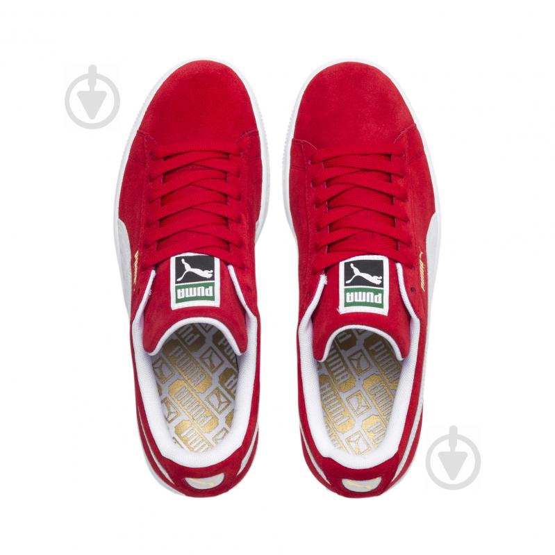 Кросівки чоловічі демісезонні Puma Suede Classic+ 35263465 р.41 червоні - фото 6