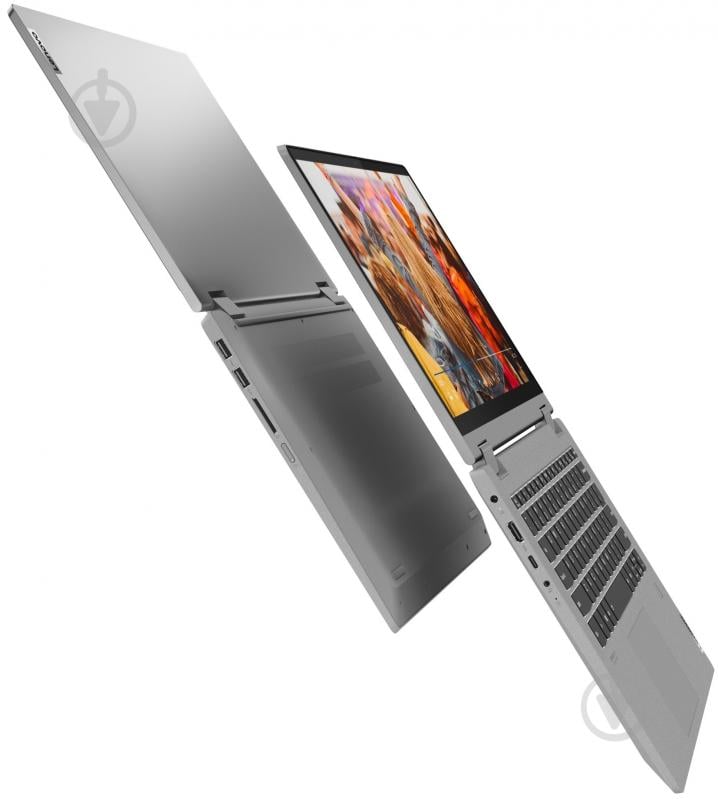 Ноутбук Lenovo IdeaPad Flex 5 14" (82HS0176RA) platinum grey - фото 16