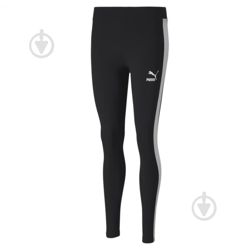 Лосины Puma Classics Logo T7 Legging 57507501 р.XS черный - фото 2