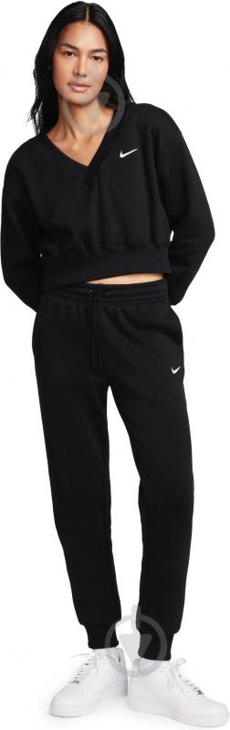 Брюки Nike NSPHNX FLC MR PANT STD FZ7626-010 р. XS черный - фото 9