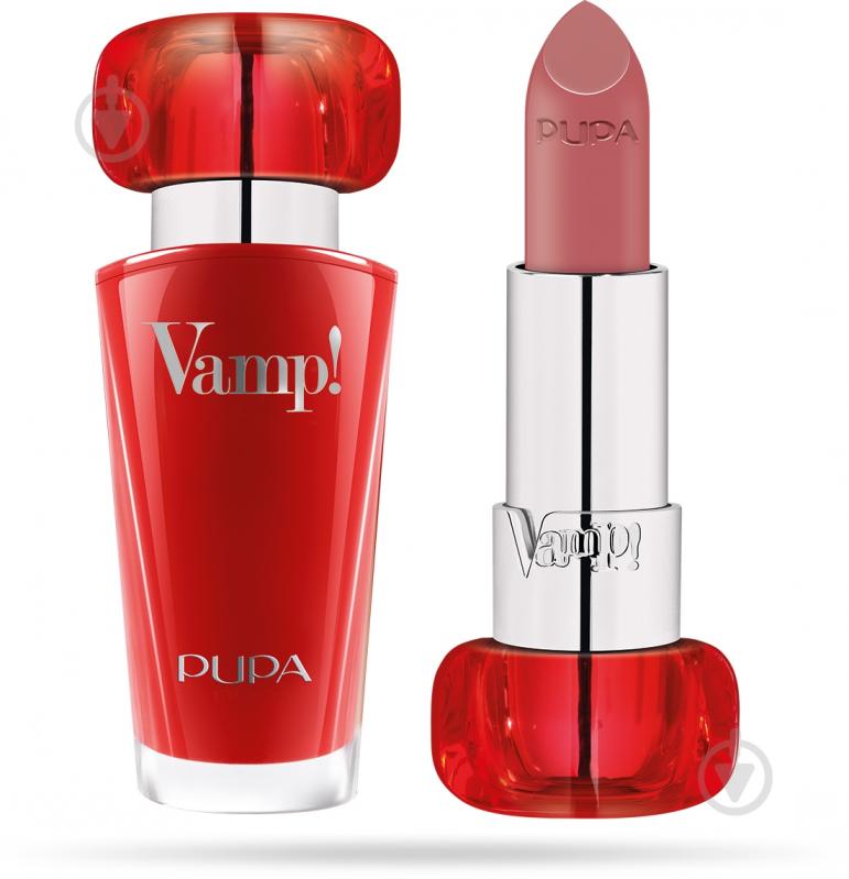 Помада губна Pupa Vamp! Lips Plumping №103 Tea Rose 3,5 г - фото 1 Помада губна Pupa Vamp! Lips Plumping №103 Tea Rose 3,5 г - фото 1