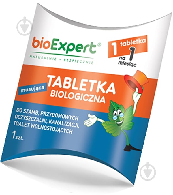 Біопрепарат Bioexpert для вигрібних ям та септиків 1 табл. - фото 1