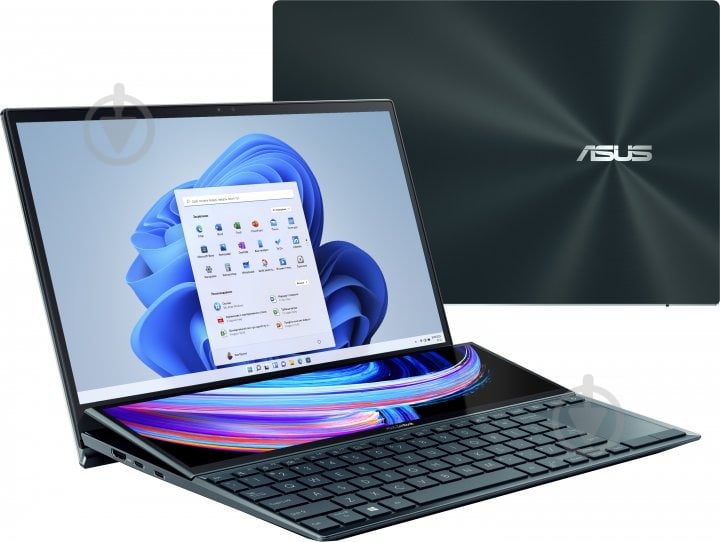 Ноутбук Asus ZenBook Duo 14" (90NB0S41-M002V0) celestial blue - фото 6