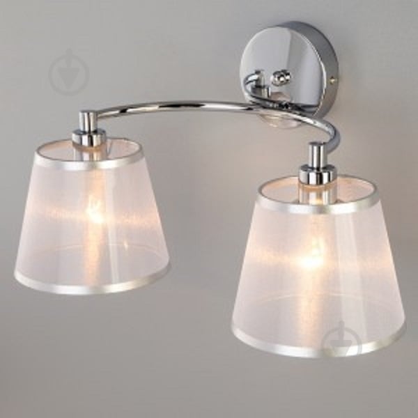 Бра Strotskis Cornetto 2x40 Вт E14 хром 60094/2 - фото 2