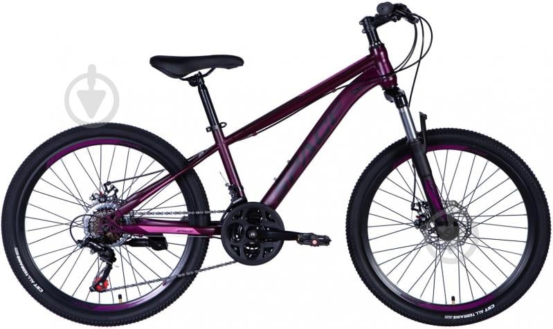 Велосипед Space 24" 13"(33 см) MARS DD FR OPS-SP-24-003 фиолетовый - фото 1 Велосипед Space 24" 13"(33 см) MARS DD FR OPS-SP-24-003 фиолетовый - фото 1