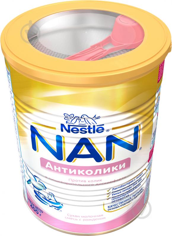 Суха молочна суміш Nestle NAN Антіколікі 400 г 7613035541306 - фото 2