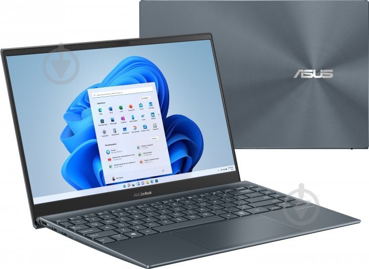 Ноутбук Asus ZenBook 13,3" (90NB0SL1-M00DB0) pine grey - фото 6