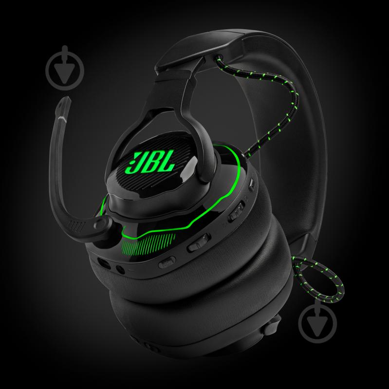 Гарнитура игровая JBL Quantum 910X Wireless for Xbox black/green (JBLQ910XWLBLKGRN) - фото 7