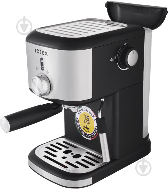 Кофеварка рожковая Rotex RCM650-S Good Espresso - фото 5