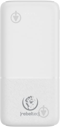 Повербанк Rebeltec P30 10W 30000 mAh white - фото 2