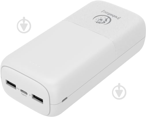 Повербанк Rebeltec P30 10W 30000 mAh white - фото 3