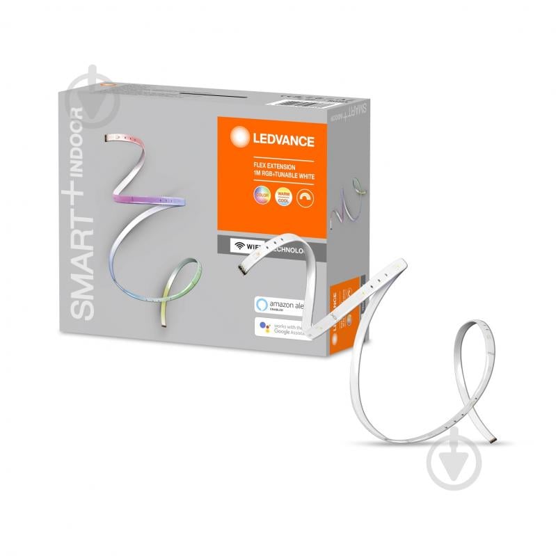 Стрічка світлодіодна Ledvance SMART WIFI FLEX RGBTW 1M Extension 3,6 Вт IP20 220 В різнокольоровий (RGB)від тепло- - фото 1