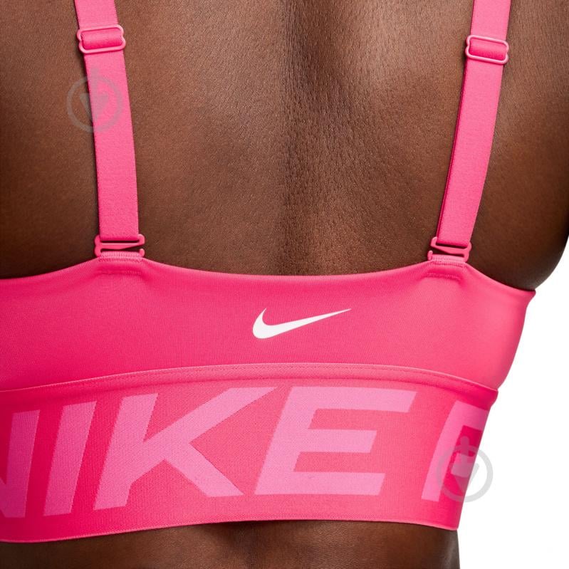 Топ Nike NP INDY PLUNGE BRA BOLD HF7324-629 р.S рожевий - фото 6