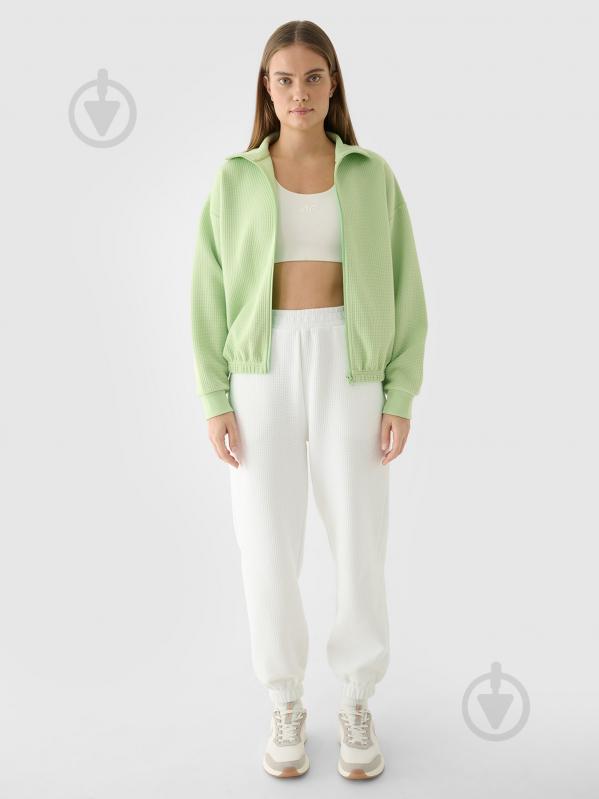 Джемпер 4F 4FRAW24TTROM1173-20S р. S зеленый - фото 6