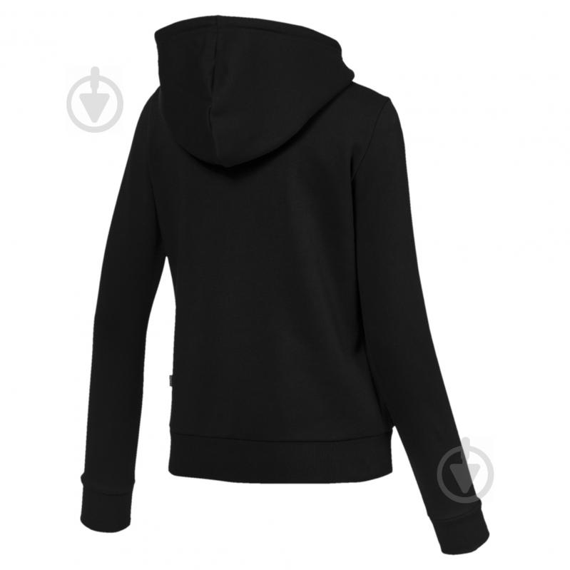 Джемпер Puma Essentials Fleece Hooded Jkt 85181101 р. L чорний - фото 2