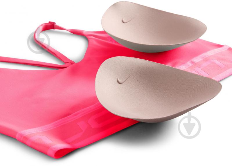 Топ Nike NP INDY PLUNGE BRA BOLD HF7324-629 р.XL розовый - фото 4