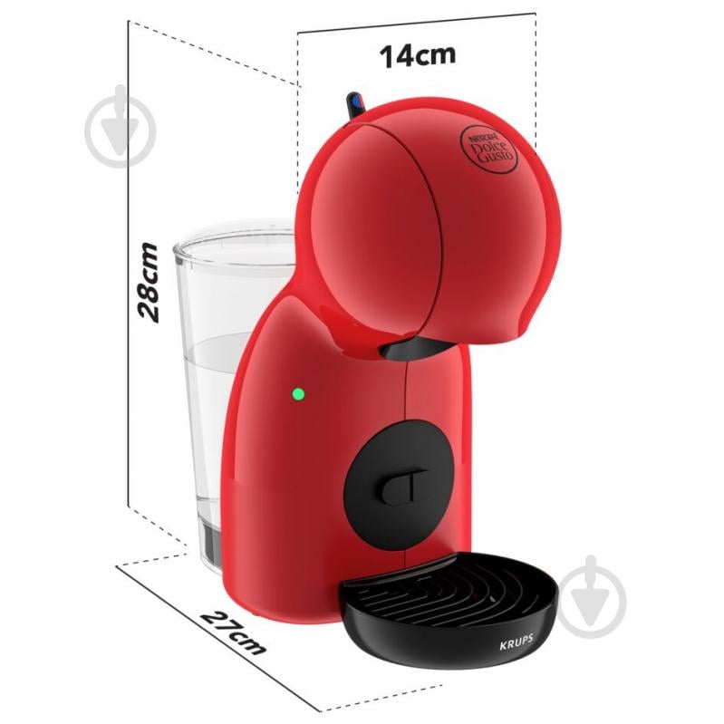 Кофеварка капсульная Krups Dolce Gusto PICOLLO XS KP1A0510 - фото 11