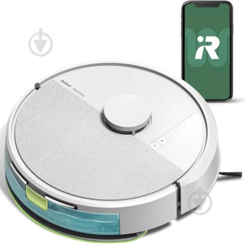 Робот-пылесос моющий iRobot 105 white - фото 1 Робот-пылесос моющий iRobot 105 white - фото 1