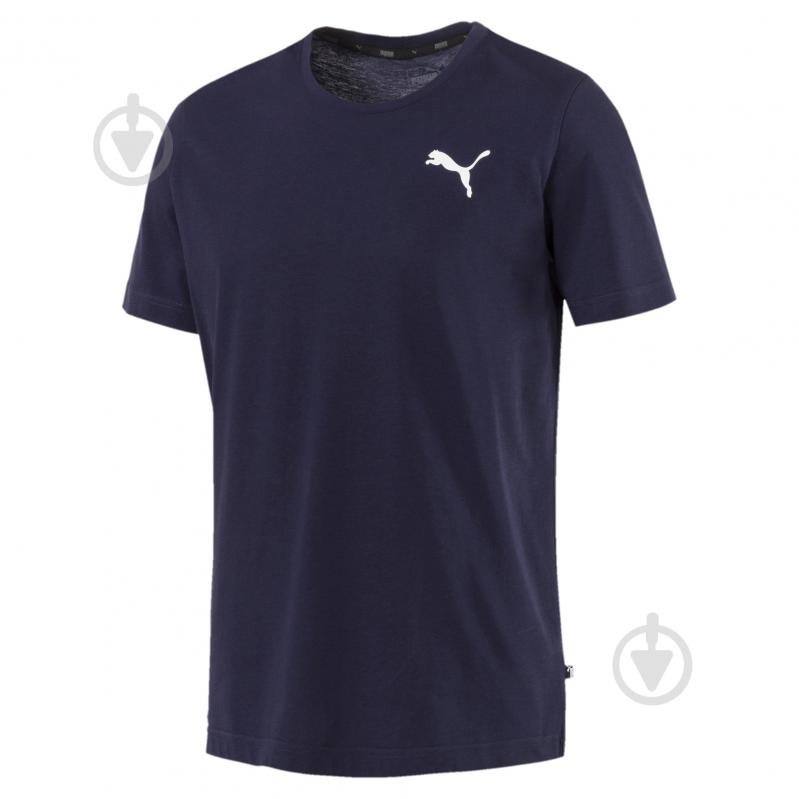 Футболка Puma Essentials tee 85174126 р.M синий - фото 1