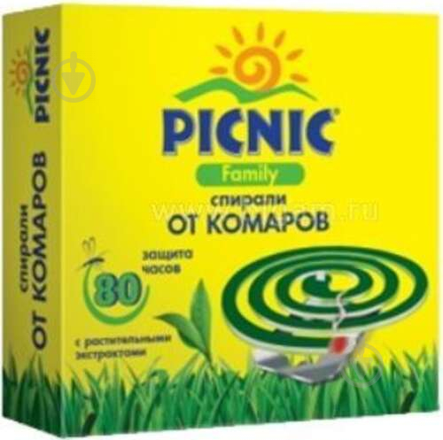 Засіб від літаючих комах Picnic Family 10 шт. - фото 1