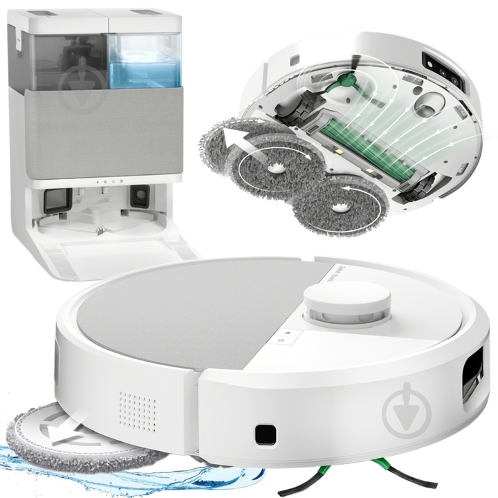 Робот-пылесос моющий iRobot Combo 505+ white - фото 1