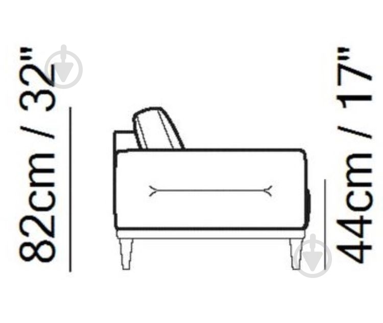 Кресло Adrenalina С006 720х102мм - фото 3